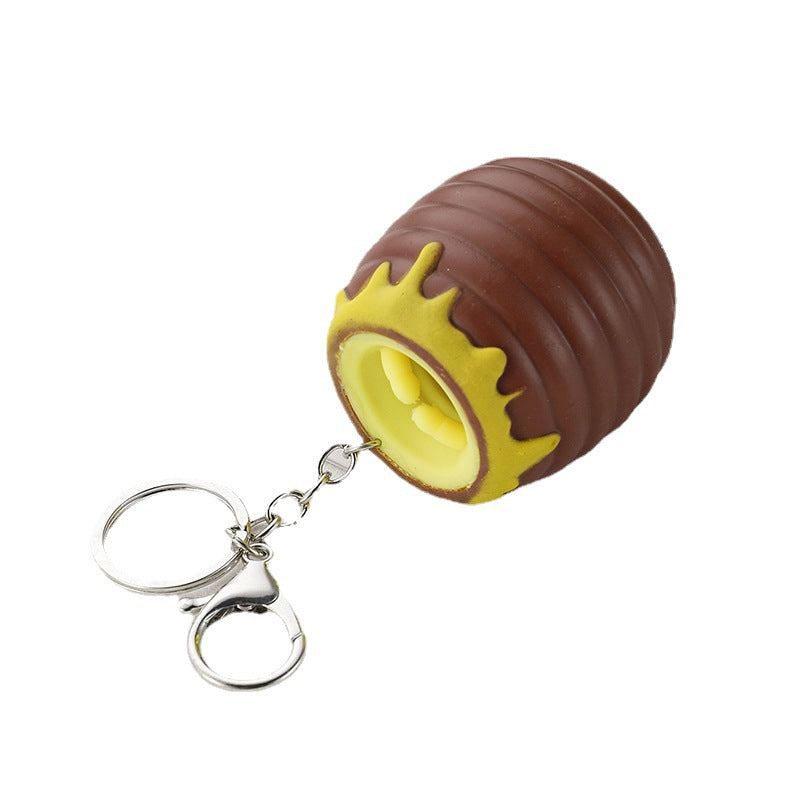 Wholesale Honey Jar Bear Squeeze Cup Squeeze Honey Key